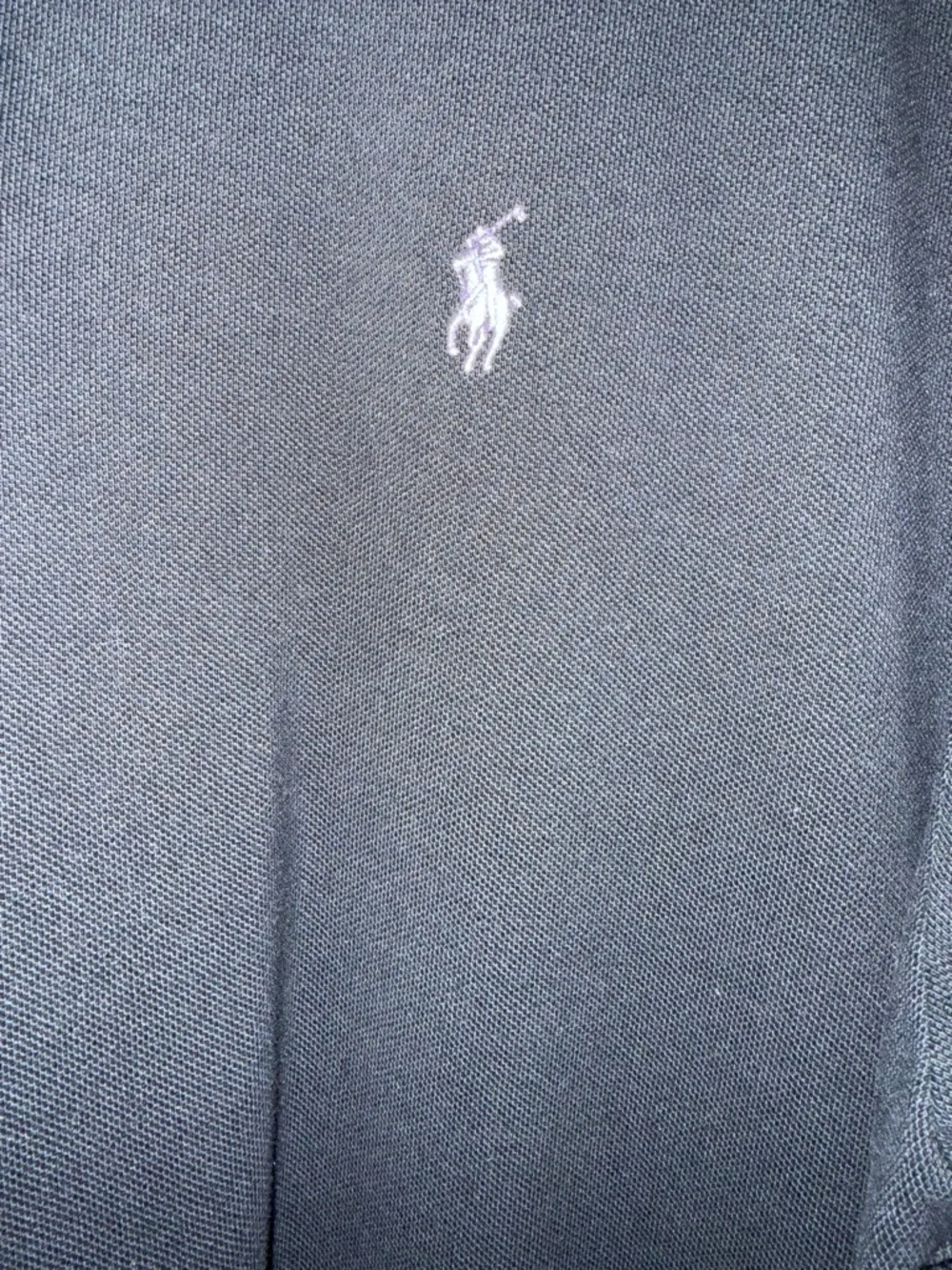 Ralph Lauren Black Classic Fit XXL Tall Polo with Purple Pony Embroidery EUC!